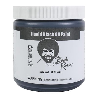 Bob Ross Liquid Black 8oz.