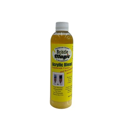 Bristle Magic Acrylic Blend Paintbrush Cleaner &amp; Reconditioner 4oz.