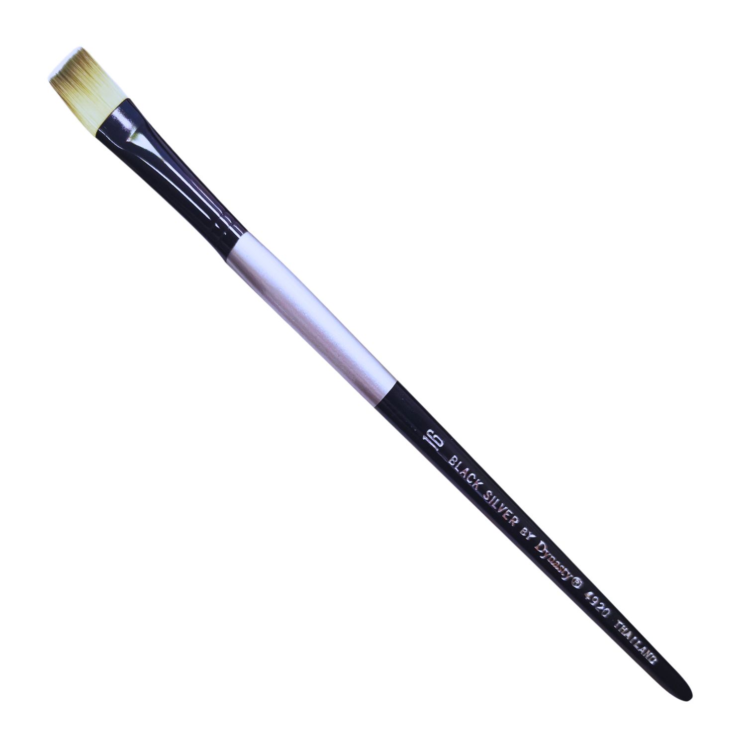 Brush Black Silver LH Bright 16