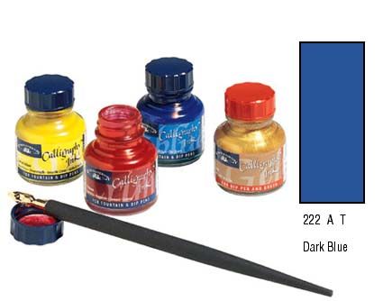 Calligraphy Ink Dark Blue 30ml