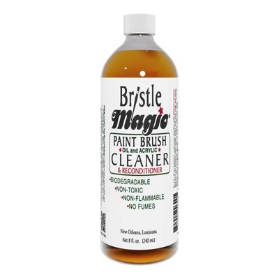 Bristle Magic Paint Brush Cleaner &amp; Reconditioner 8oz.