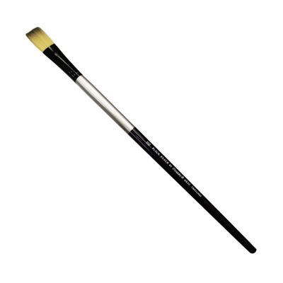 Brush Black Silver LH Flat 18