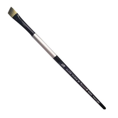 Brush Black Silver SH Angular 3/8