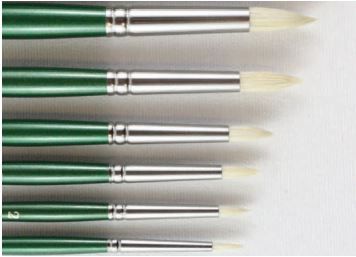 Brush Heinz Jordan 117-1 Hog Bristle Round