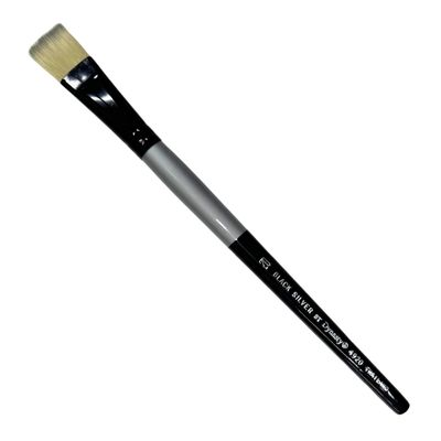 Brush Black Silver LH Bright 20