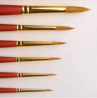 Brush Heinz Jordan 400 Oasis Round Size 5/0 **ND**