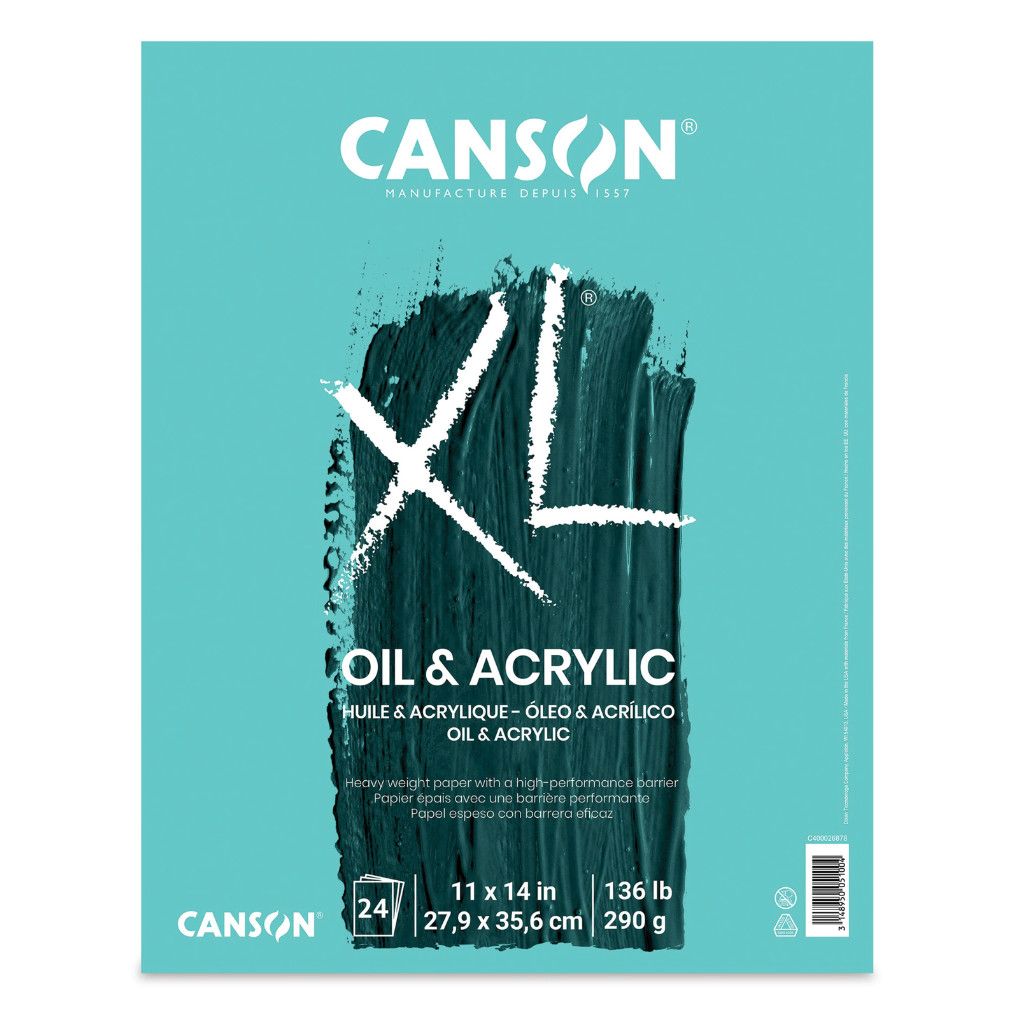 Canson XL Acrylic Tape Bound 11"x14"