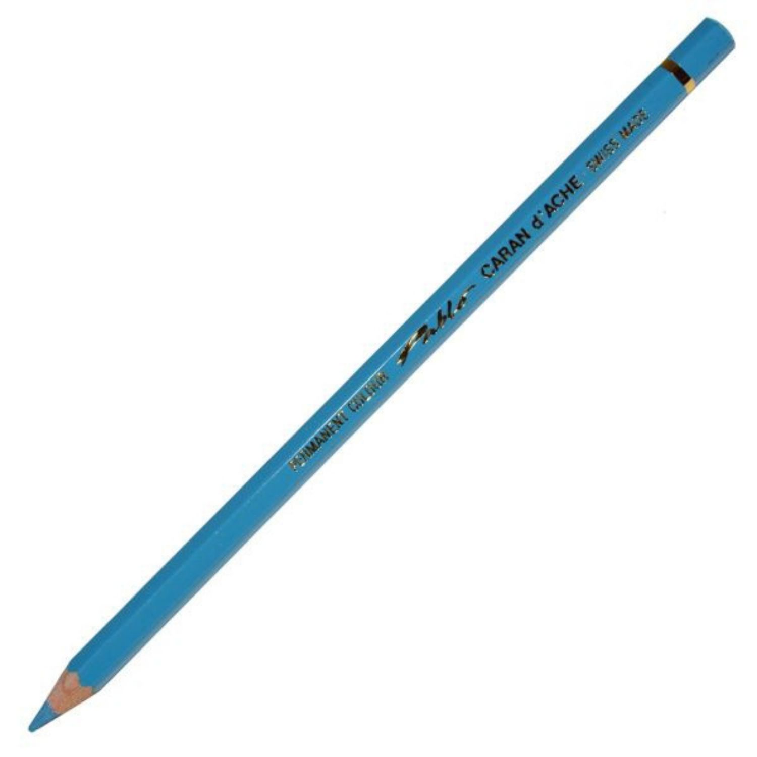 Caran D'Ache Pablo Permanent Coloured Pencil Blue Jeans 155