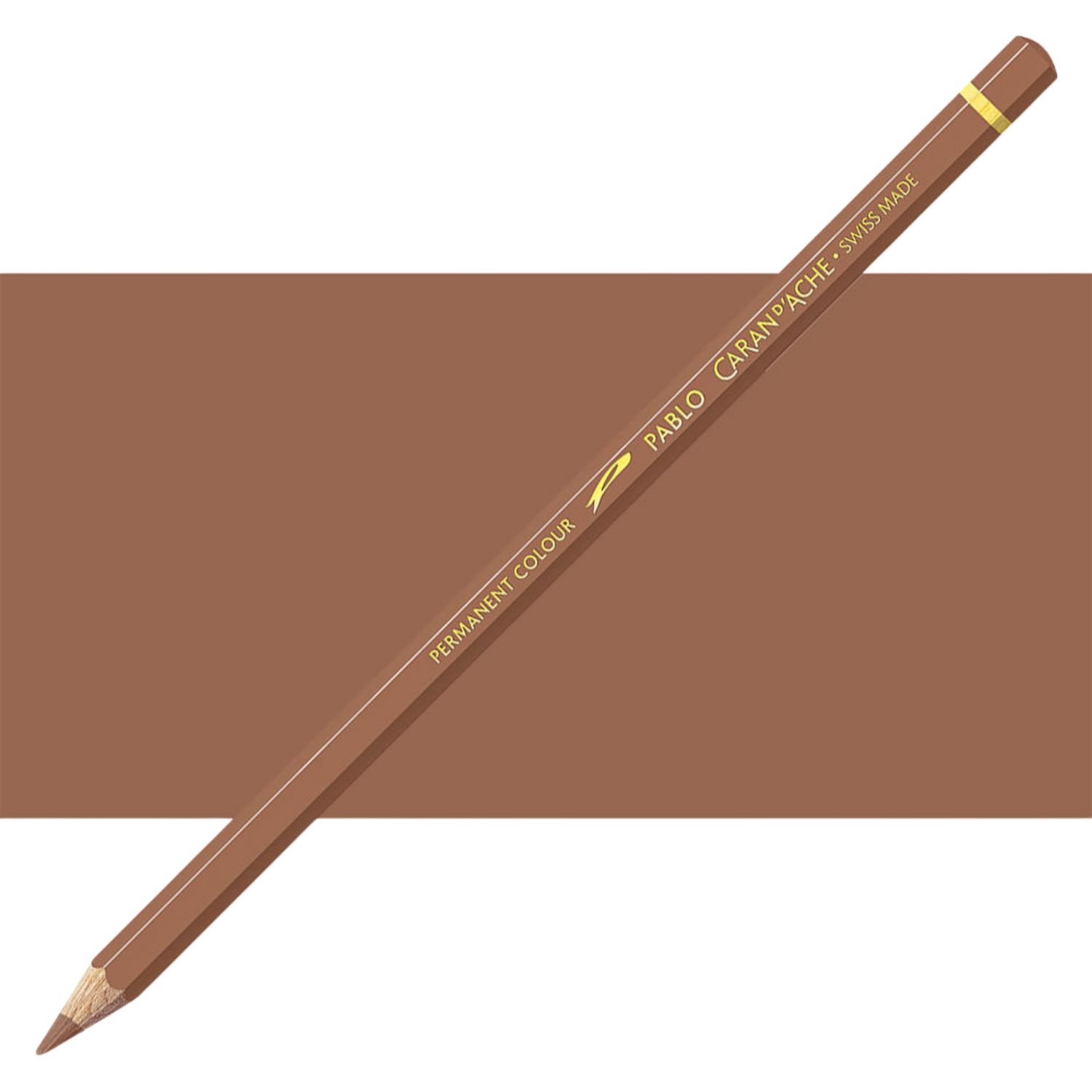 Caran D'Ache Pablo Permanent Coloured Pencil Brownish Orange 043