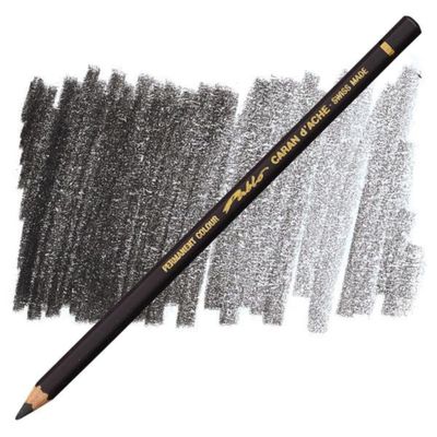 Caran D'Ache Pablo Permanent Coloured Pencil Charcoal Grey 409