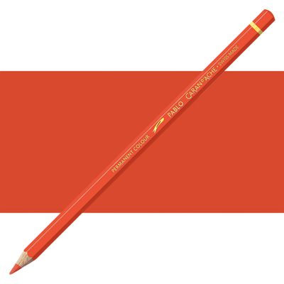 Caran D'Ache Pablo Permanent Coloured Pencil English Red 063