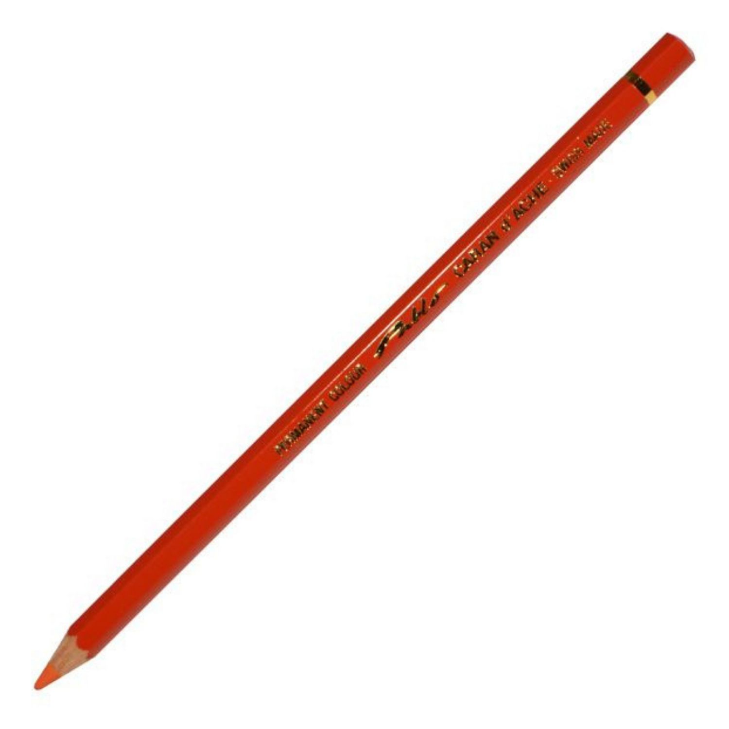 Caran D'Ache Pablo Permanent Coloured Pencil Flame Red 050
