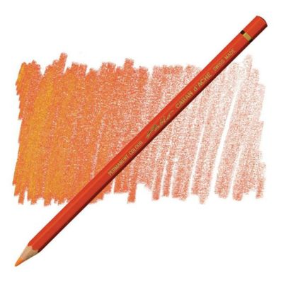 Caran D'Ache Pablo Permanent Coloured Pencil Flame Red 050