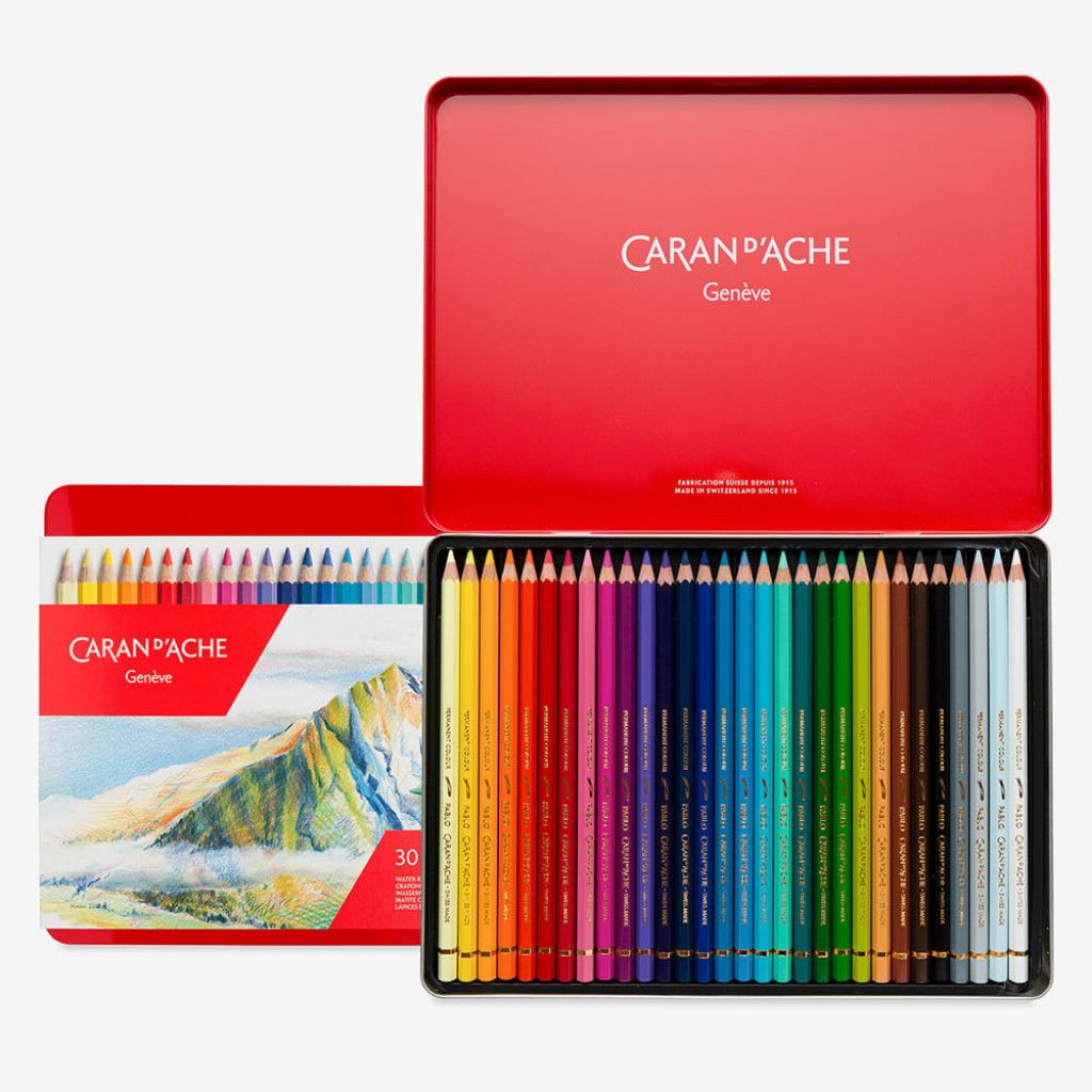 Caran D'Ache Pablo Coloured Pencil Set of 30 Colours **ND**