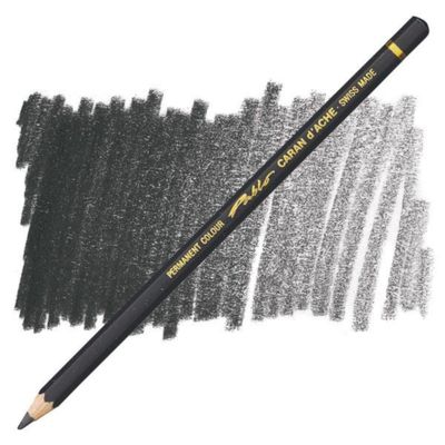 Caran D'Ache Pablo Permanent Coloured Pencil Ivory Black 496