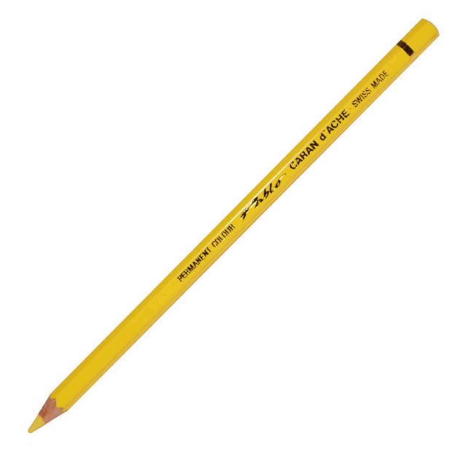 Caran D'Ache Pablo Permanent Coloured Pencil Naples Yellow 021