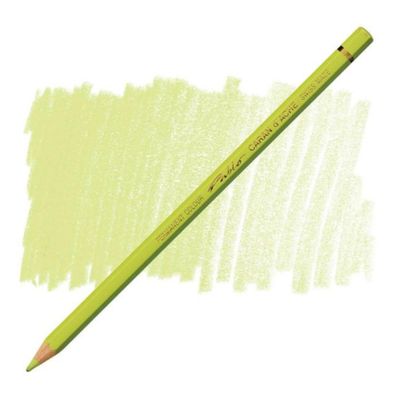 Caran D'Ache Pablo Permanent Coloured Pencil Olive Yellow 015