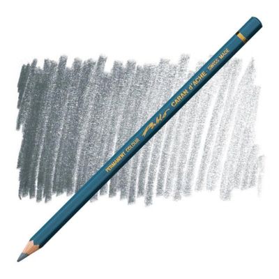 Caran D'Ache Pablo Permanent Coloured Pencil Dark Grey 007