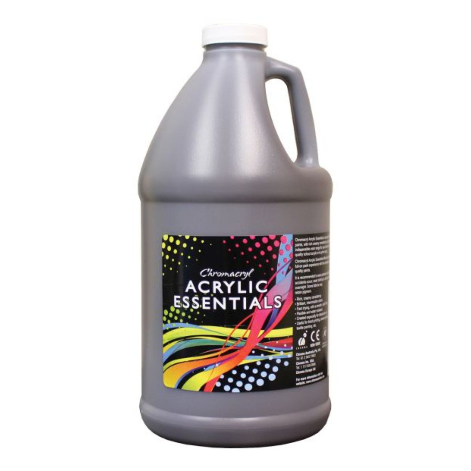 Chromacryl Acrylic Essentials 1/2Gall - Burnt Umber (Brown) 56015