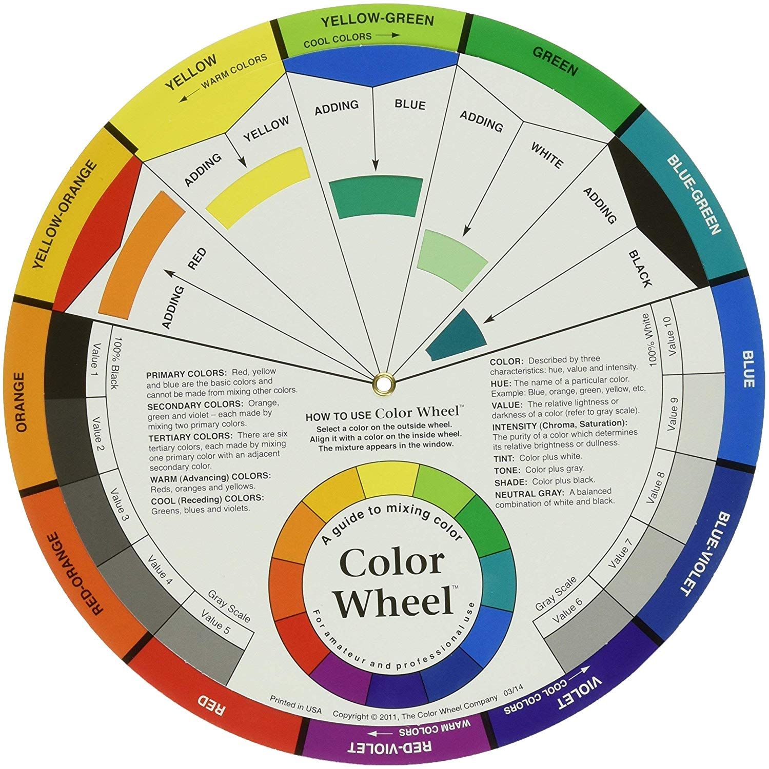 Color Wheel 9 1/4" *ND*