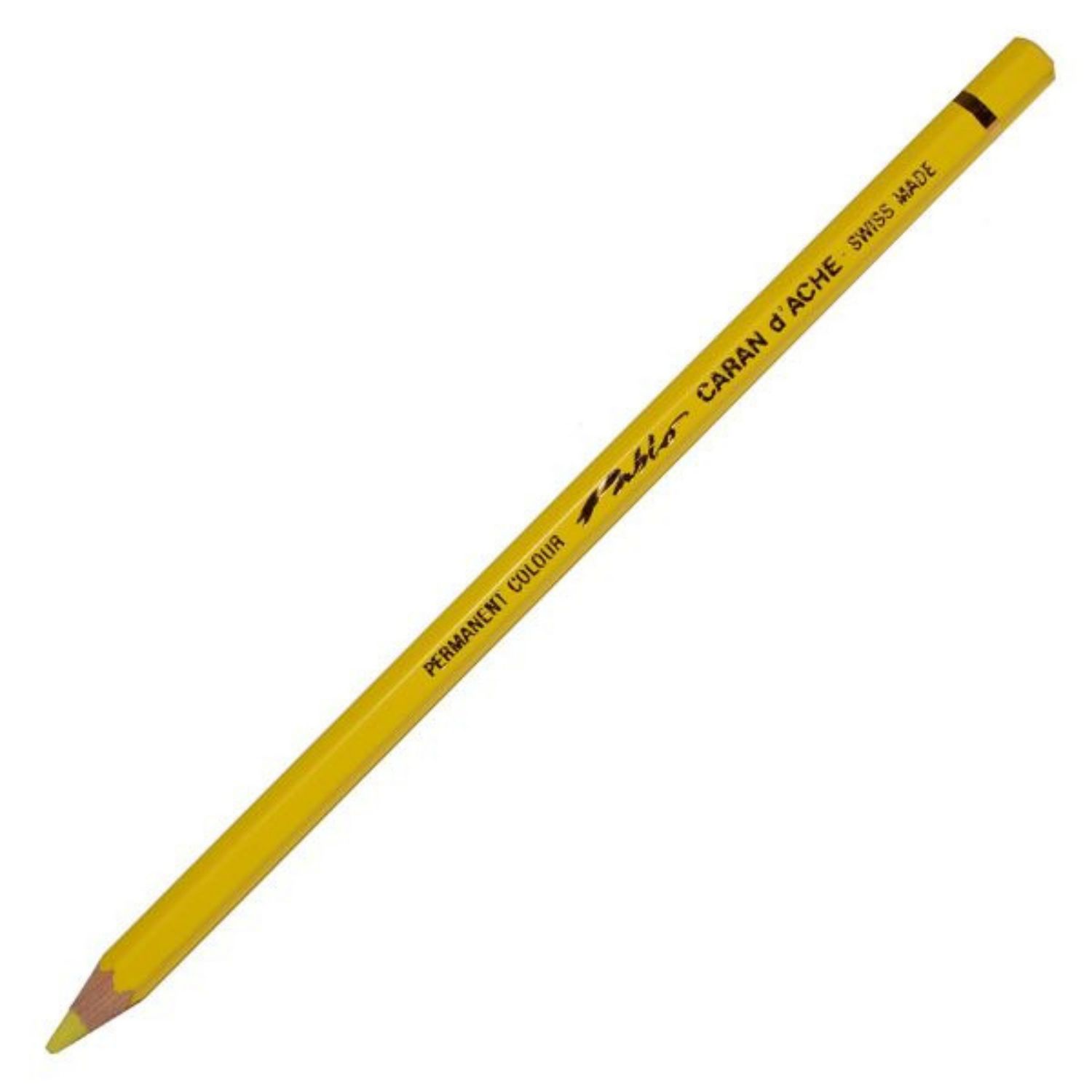 Caran D'Ache Pablo Permanent Coloured Pencil Lemon Yellow 240