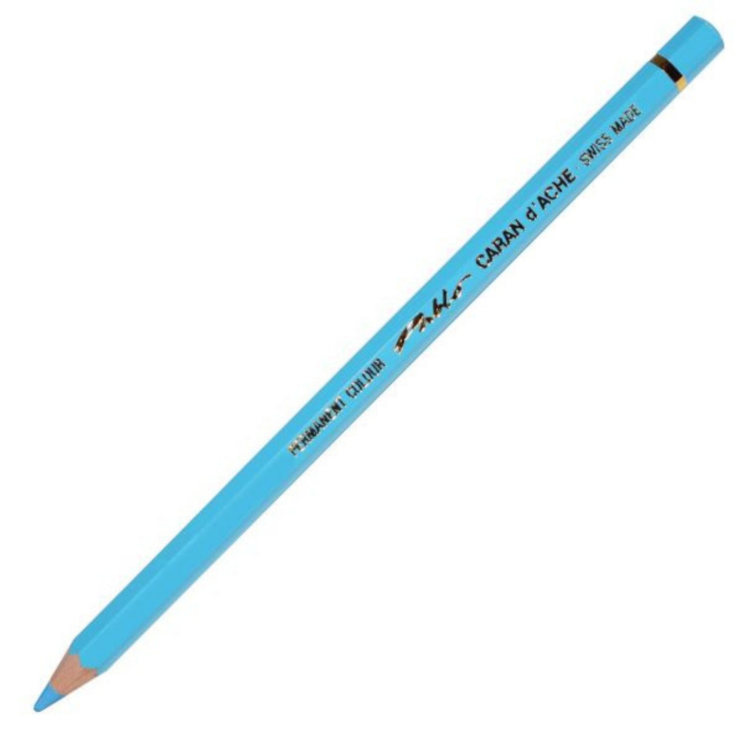Caran D'Ache Pablo Permanent Coloured Pencil Light Blue 161