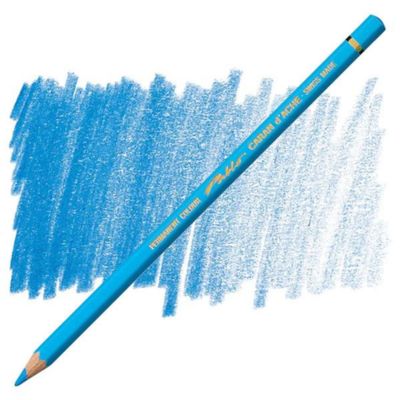 Caran D'Ache Pablo Permanent Coloured Pencil Light Blue 161