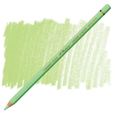 Caran D'Ache Pablo Permanent Coloured Pencil Light Green 221
