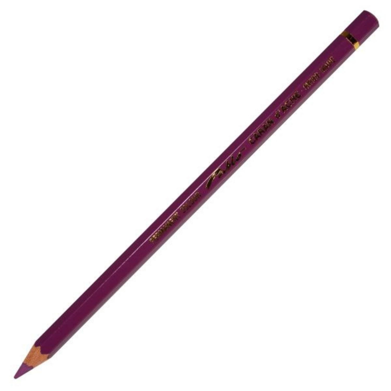 Caran D'Ache Pablo Permanent Coloured Pencil Purple Violet 100