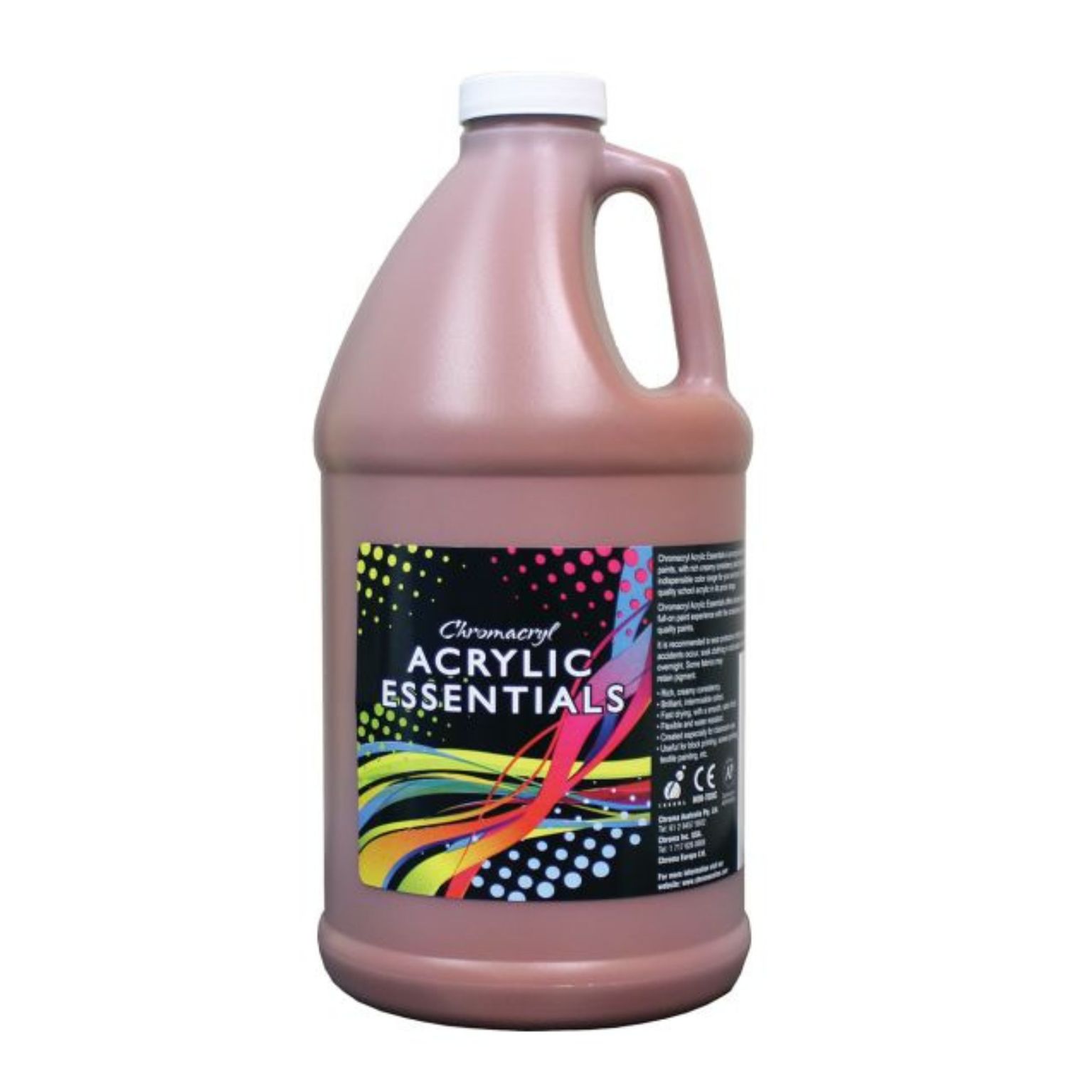 Chromacryl Acrylic Essentials 1/2Gall - Burnt Sienna 56010