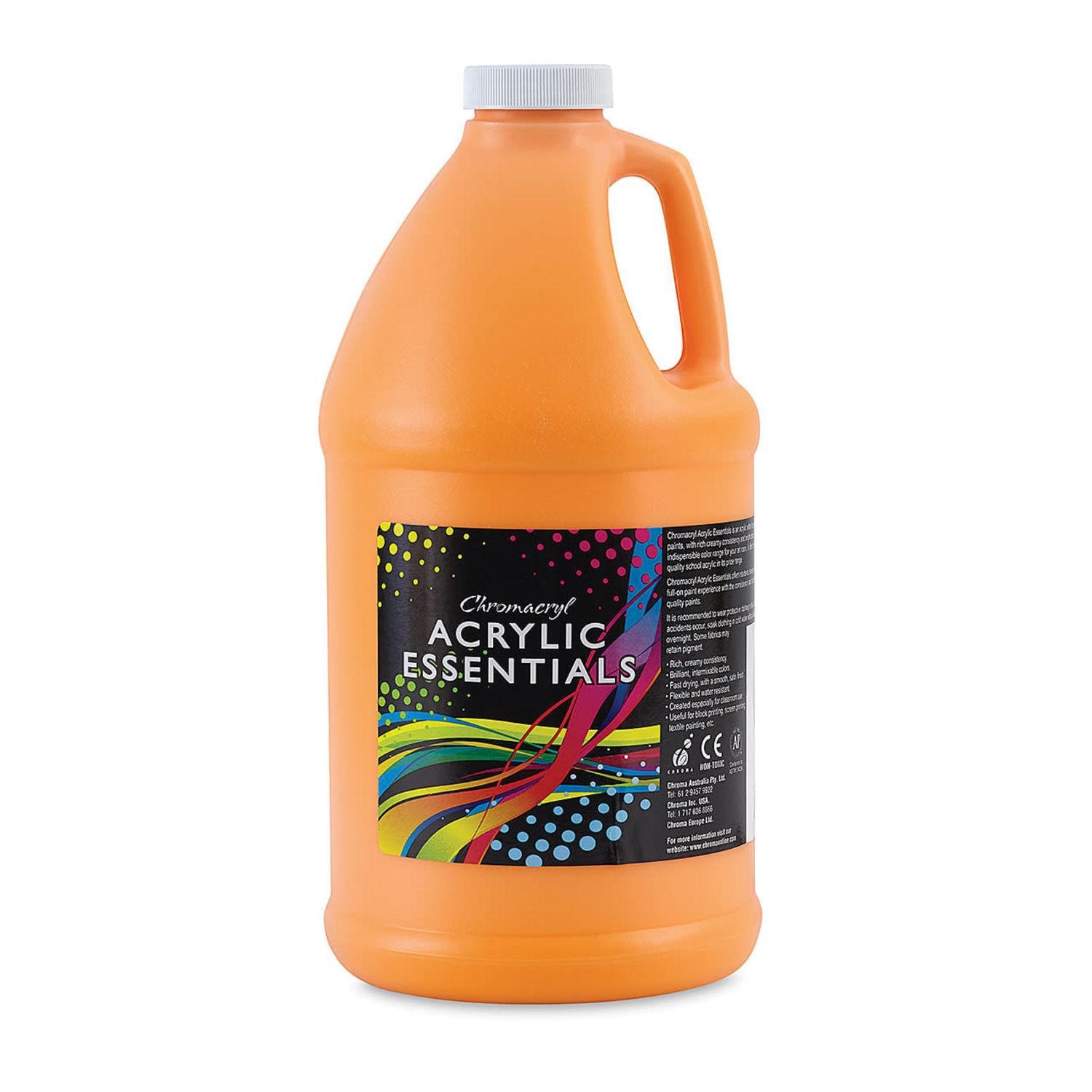 Chromacryl Acrylic Essentials 1/2Gall - Warm Yellow 56206