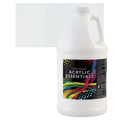 Chromacryl Acrylic Essentials 1/2Gall - White 56183