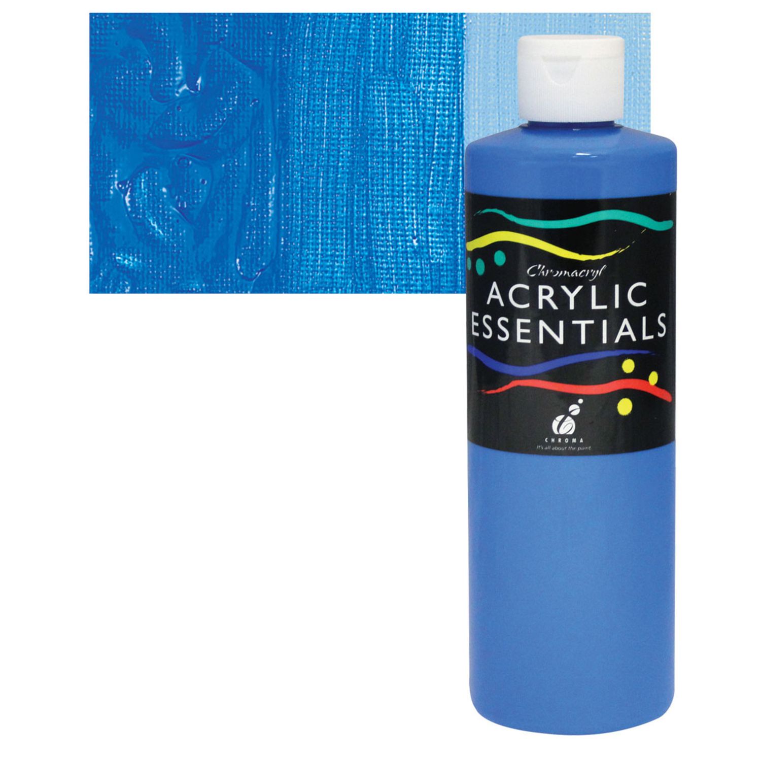 Chromacryl Acrylic Essentials 16oz - Cobalt Blue 50006