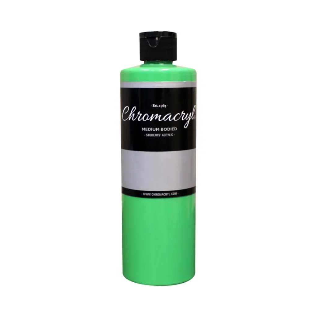 Chromacryl Student Acrylic 16 oz - Green Light 1207