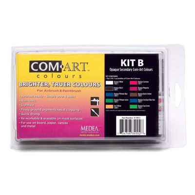 ComArt Airbrush Colour Kit B Opaque Secondary