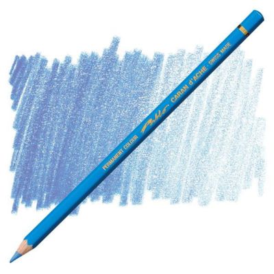Caran D'Ache Pablo Permanent Coloured Pencil Sky Blue 141
