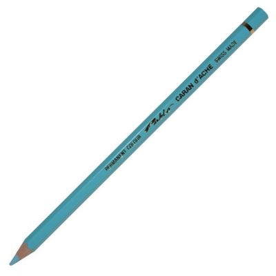 Caran D'Ache Pablo Permanent Coloured Pencil Turquoise Blue 171