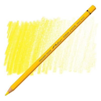 Caran D'Ache Pablo Permanent Coloured Pencil Yellow 010