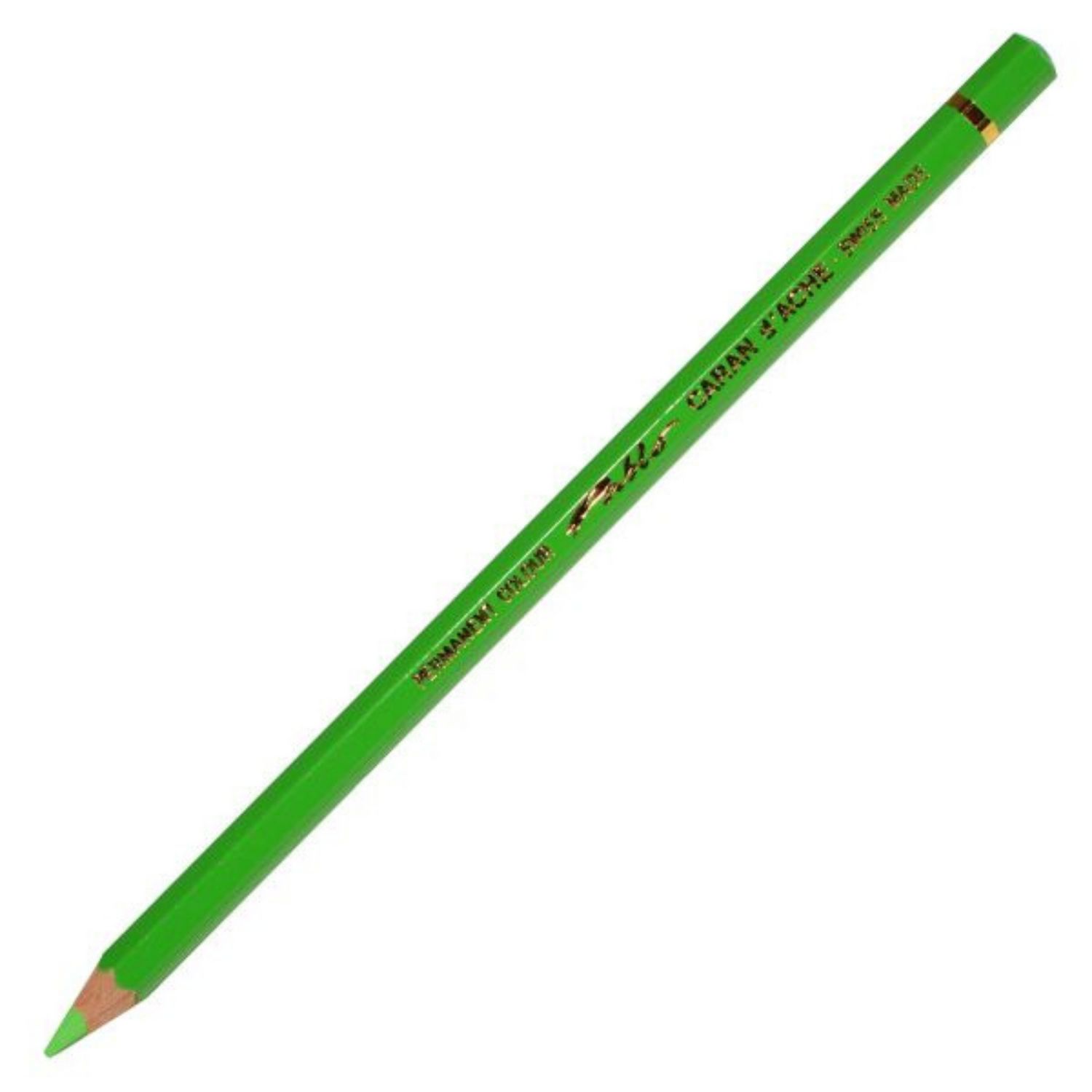 Caran D'Ache Pablo Permanent Coloured Pencil Yellow Green 230