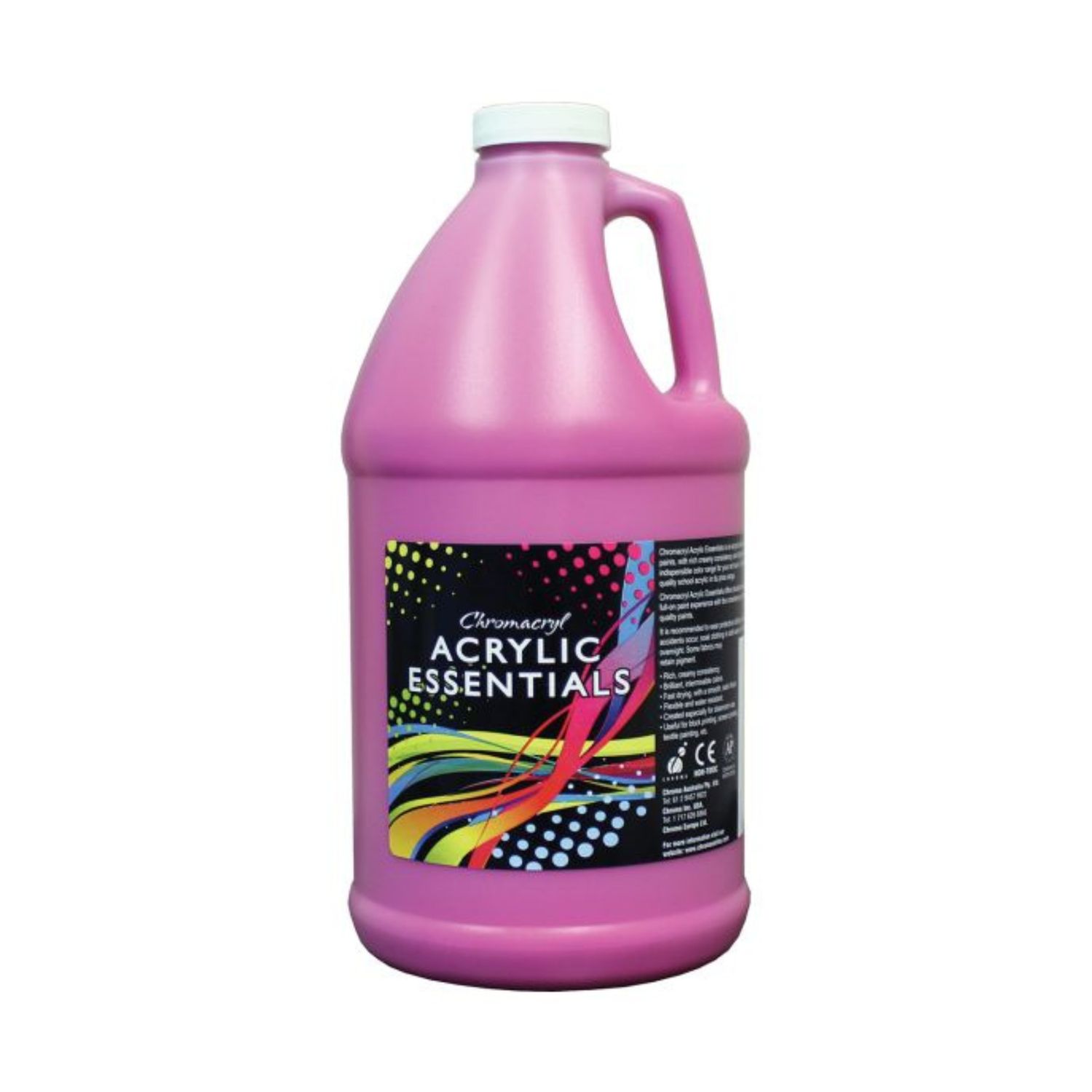 Chromacryl Acrylic Essentials 1/2Gall - Magenta 56002