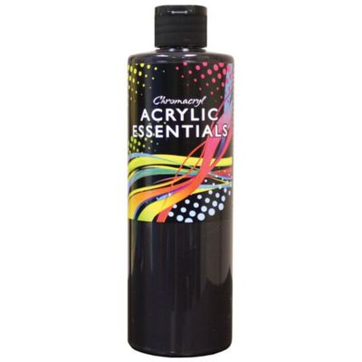 Chromacryl Acrylic Essentials 16oz - Black 50008