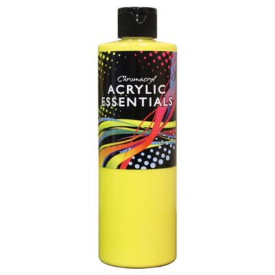 Chromacryl Acrylic Essentials 16oz - Cool Yellow 50190