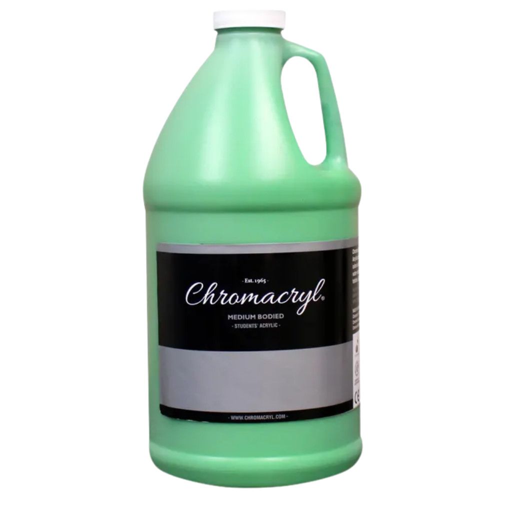 Chromacryl Student Acrylic 1/2 Gall - Green Light 1407