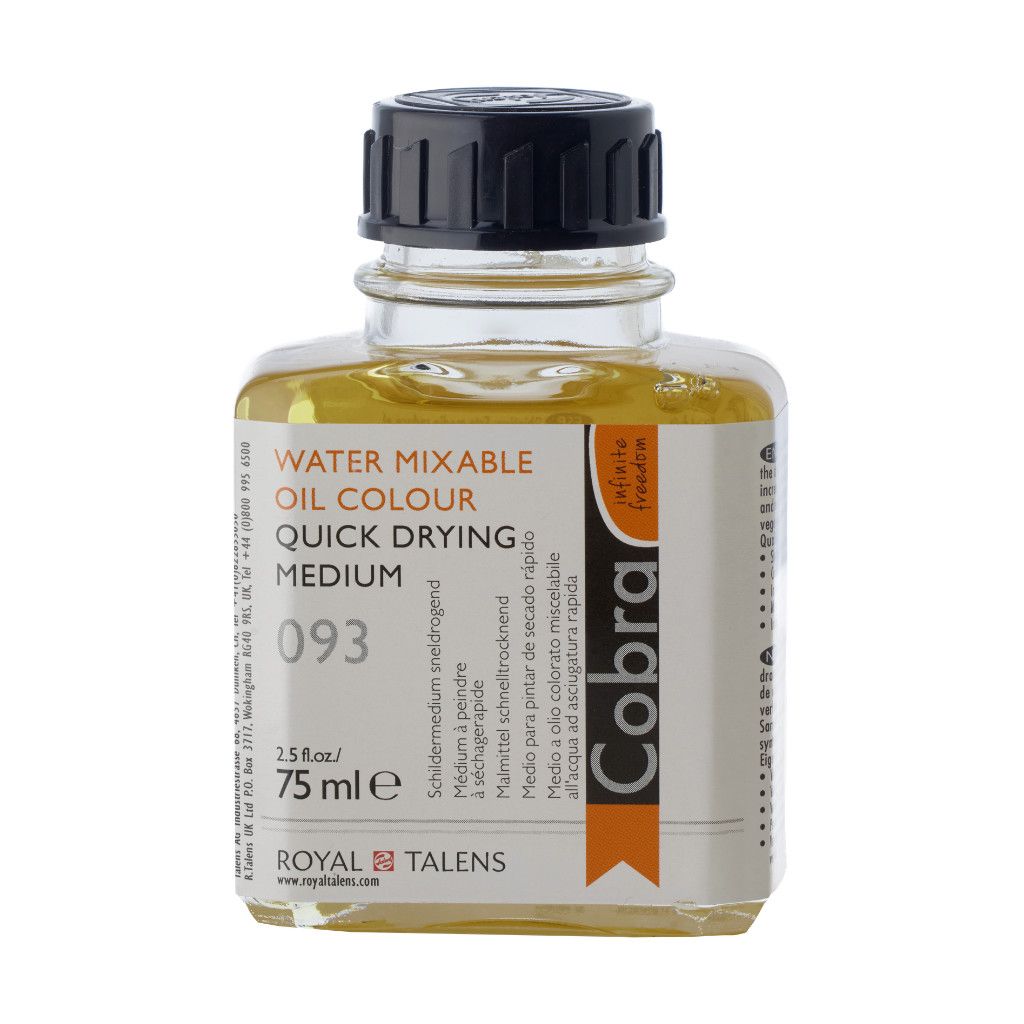 Cobra Oil Medium Water-Mixable QUICK-DRY 75ML
