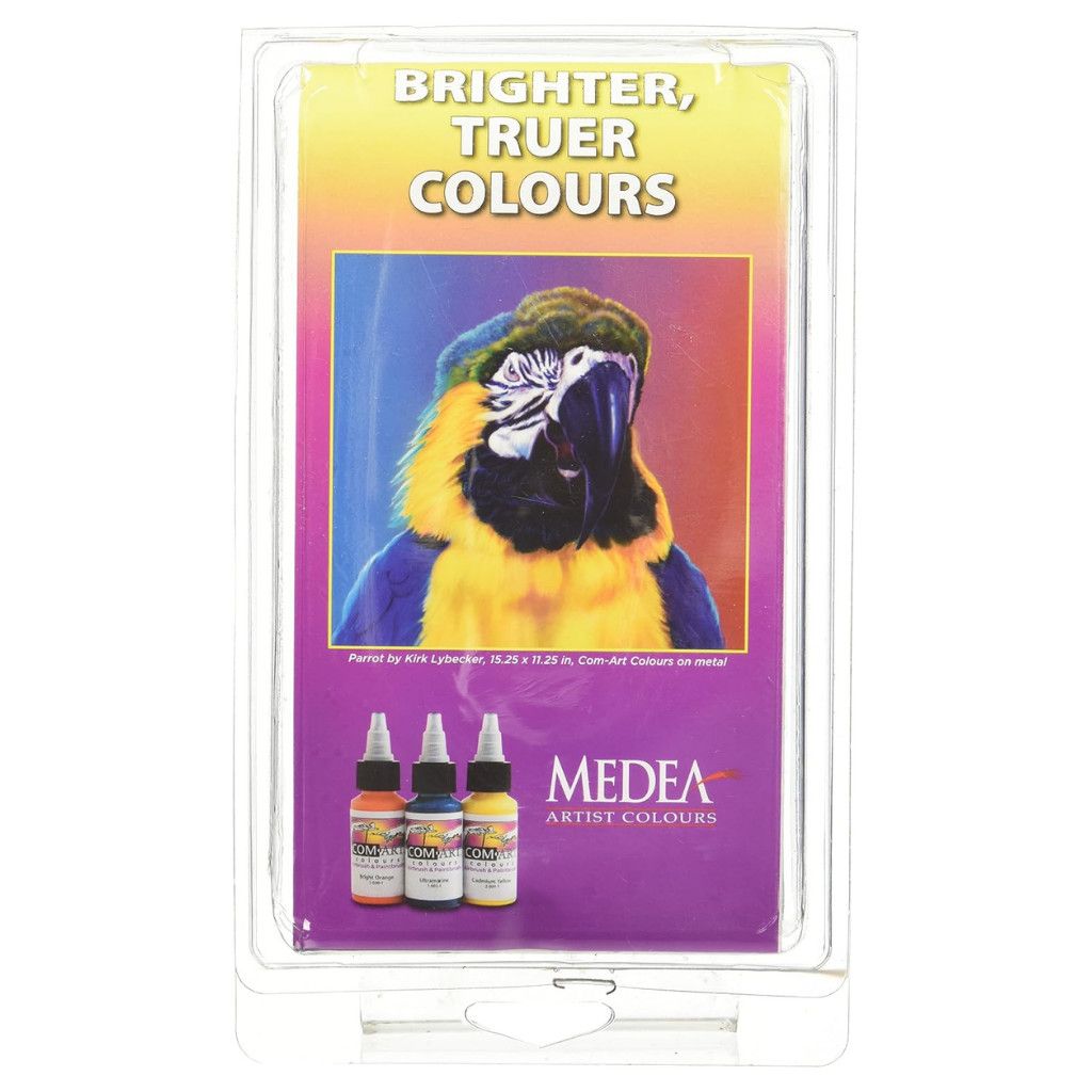 ComArt Airbrush Colour Kit E Transparent Primary