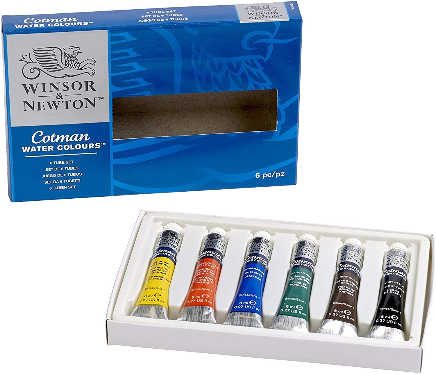Winsor &amp; Newton Cotman Watercolour Set 6 Tube