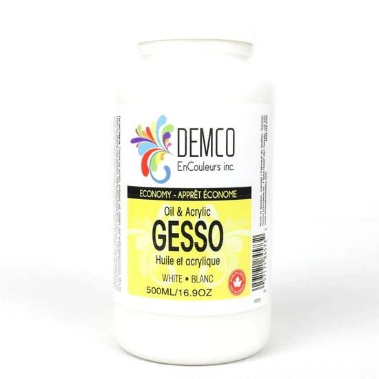 Demco Economy Gesso White 500ml
