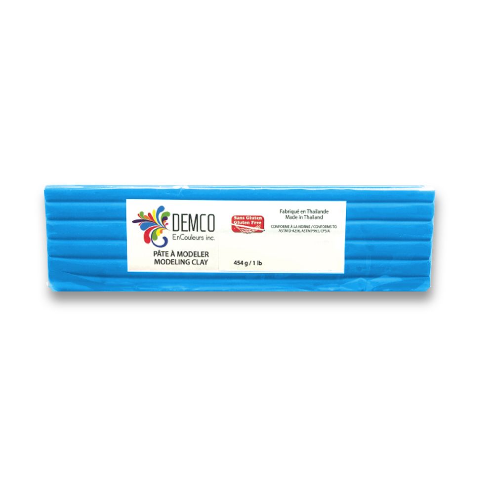 Demco Modeling Clay Light Blue 454g