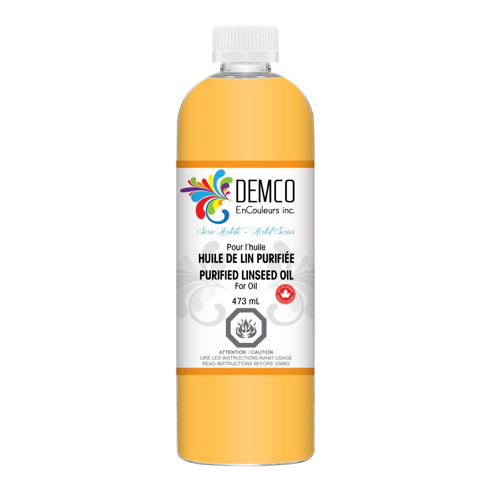 Demco Purified Linseed Oil 500ml