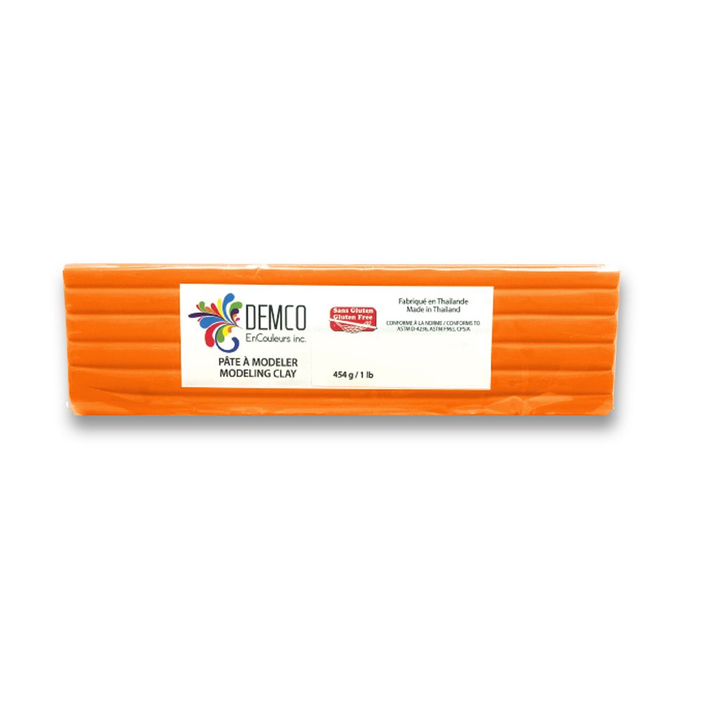 Demco Modeling Clay Orange 454g